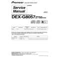 PIONEER DEX-G8057ZTS5/XHUC Service Manual