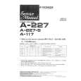 PIONEER A-227 Service Manual