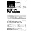 PIONEER PD9300 Service Manual