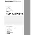 PIONEER PDP42MXE10 Owners Manual