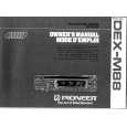 PIONEER DEXM88 Owners Manual